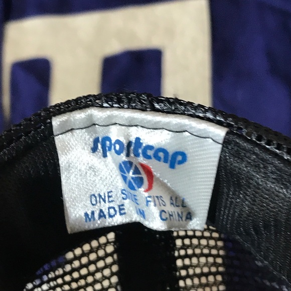 Vintage A. T. & S. F. Trucker Snap Back Hat - Picture 5 of 8